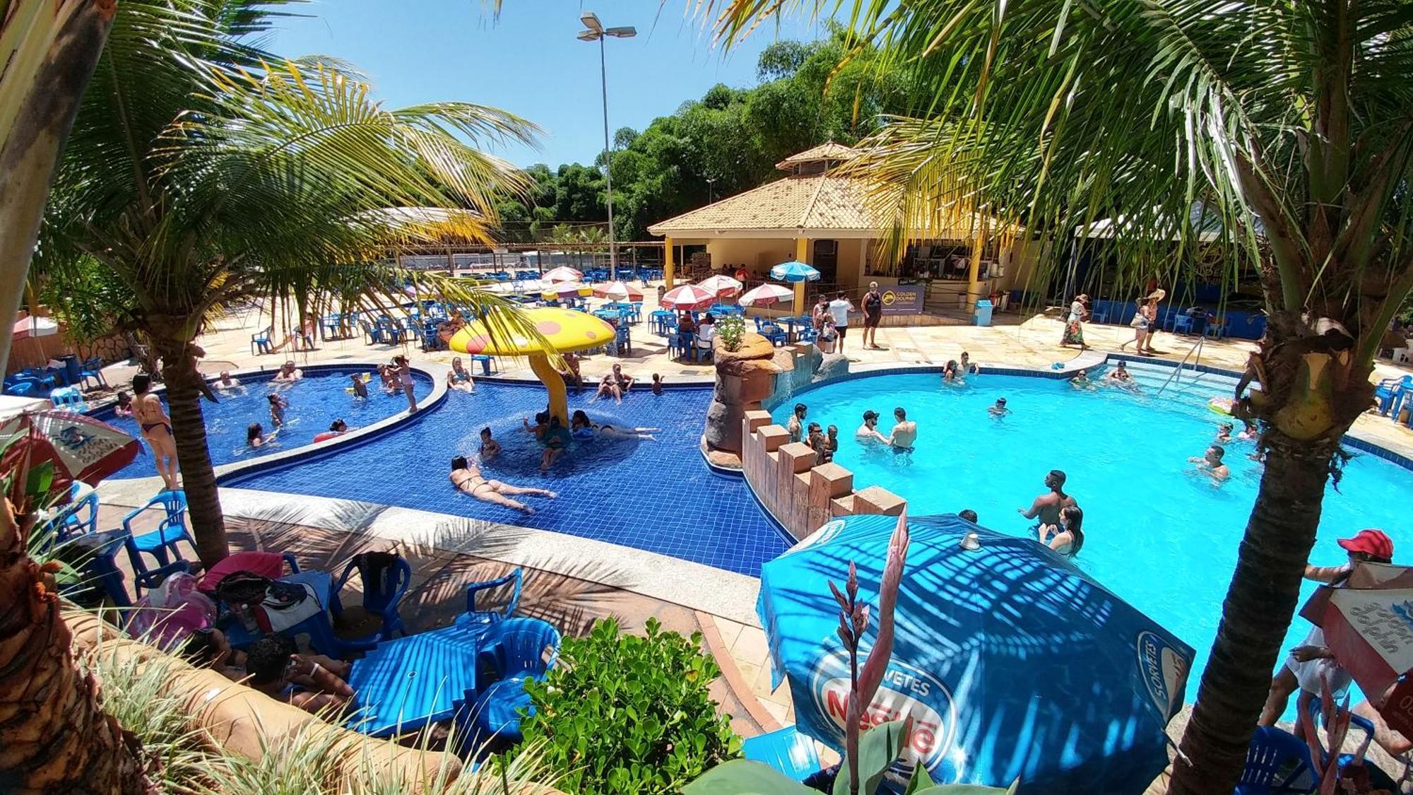 Apartment Golden Dolphin Grand 410 - - 3 E 1 Crianca Ate 5 Anos - - Goias Caldas Novas